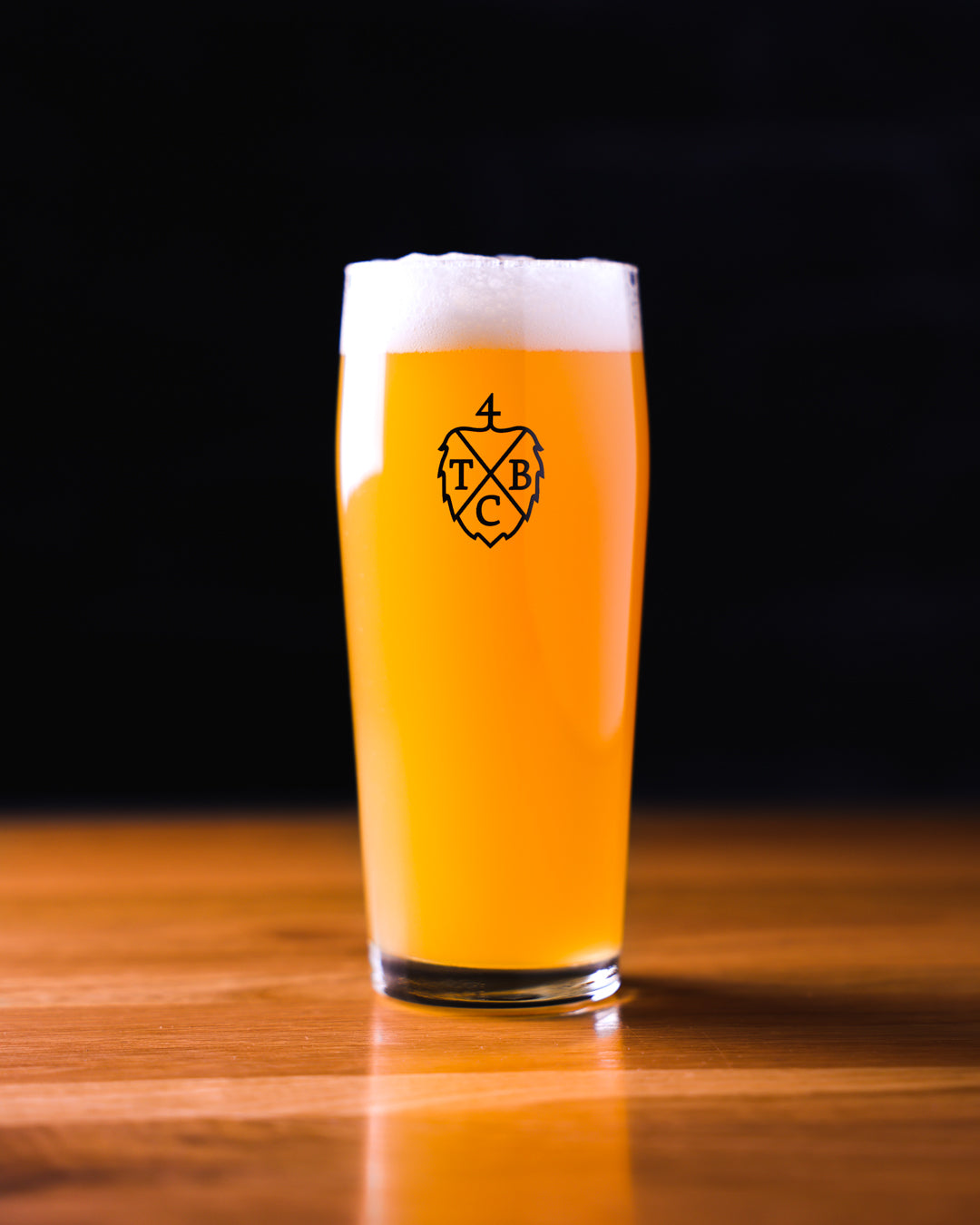 Trillium Congress Street Pub Glass full with beer