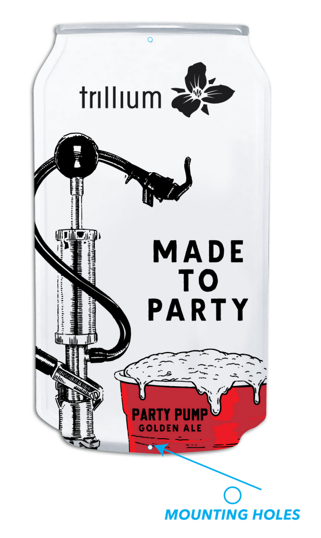 Party Pump Tin Tacker