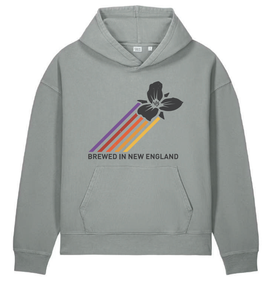 Shooting Star Hoodie Misty Grey