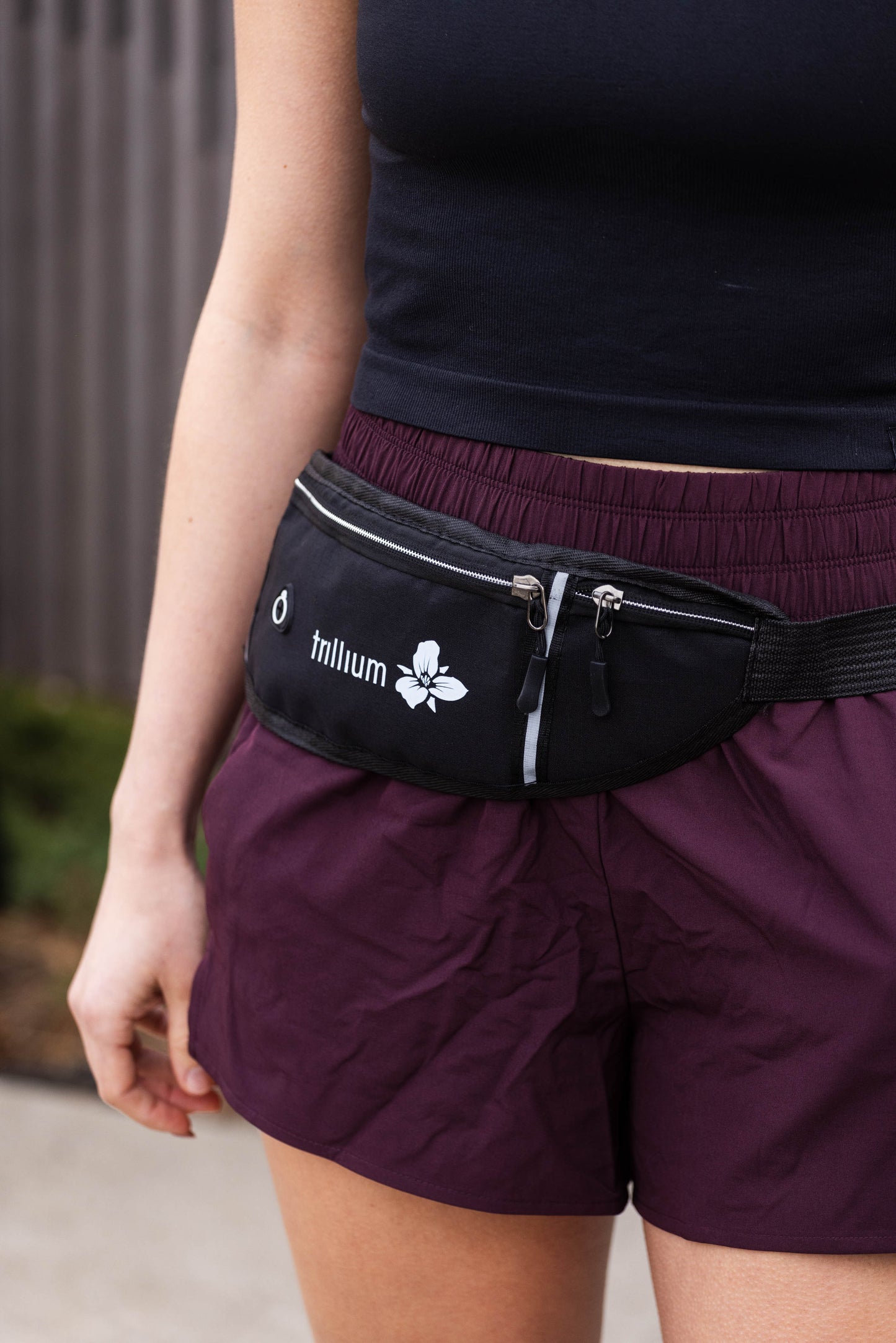Black Running Belt