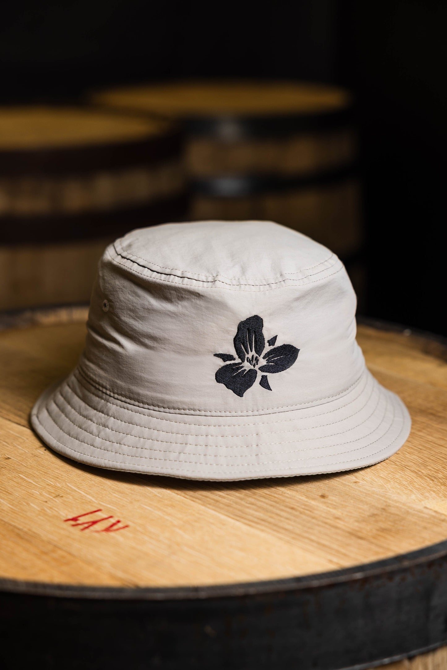 Flower Bucket Hat Canvas