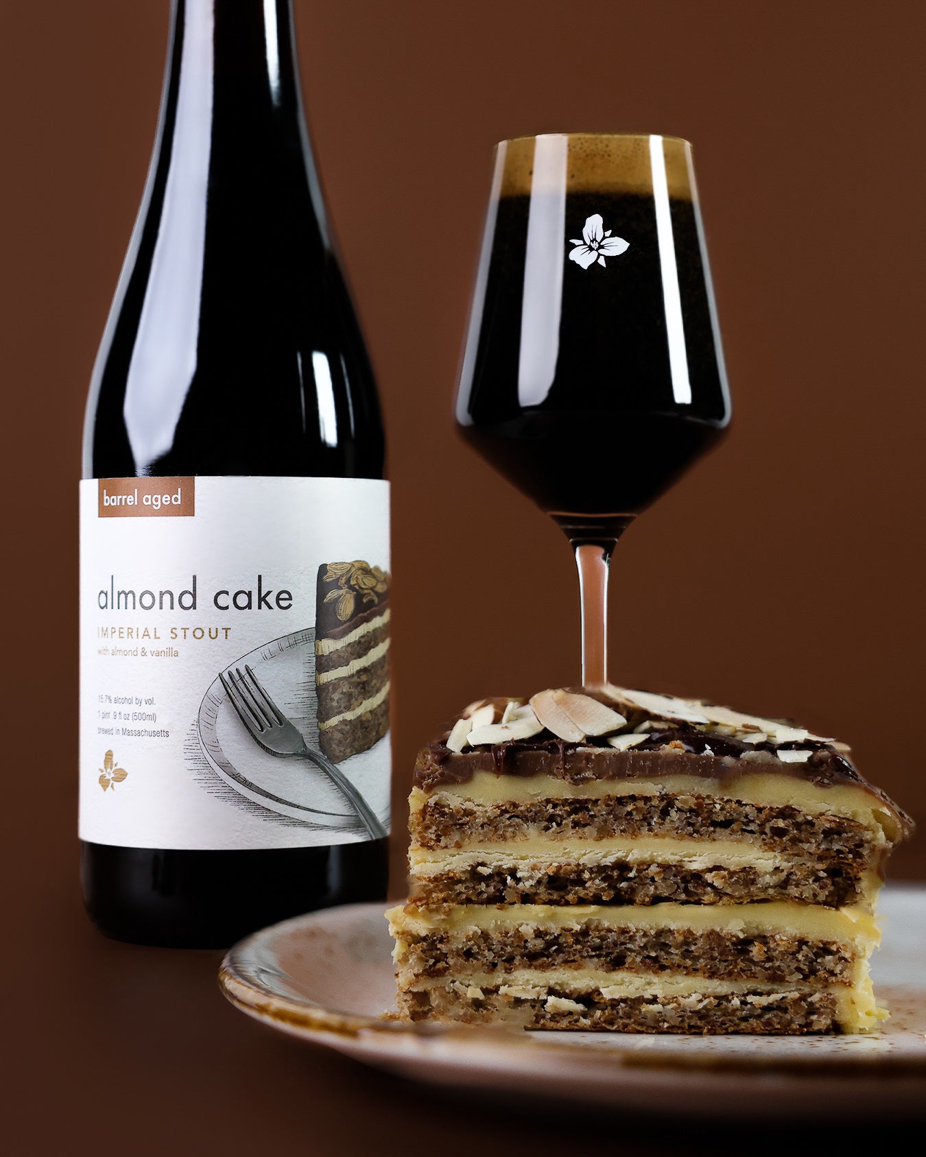 Barrel Aged Almond Cake
