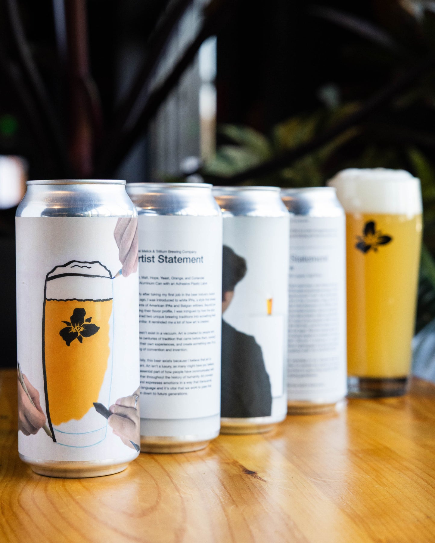 Artist Statement 4pk Cans