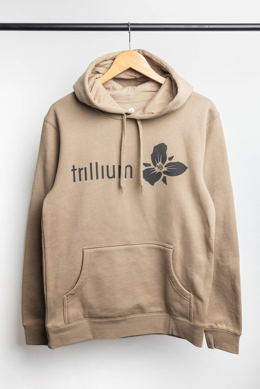 Sand Classic Logo Hoodie