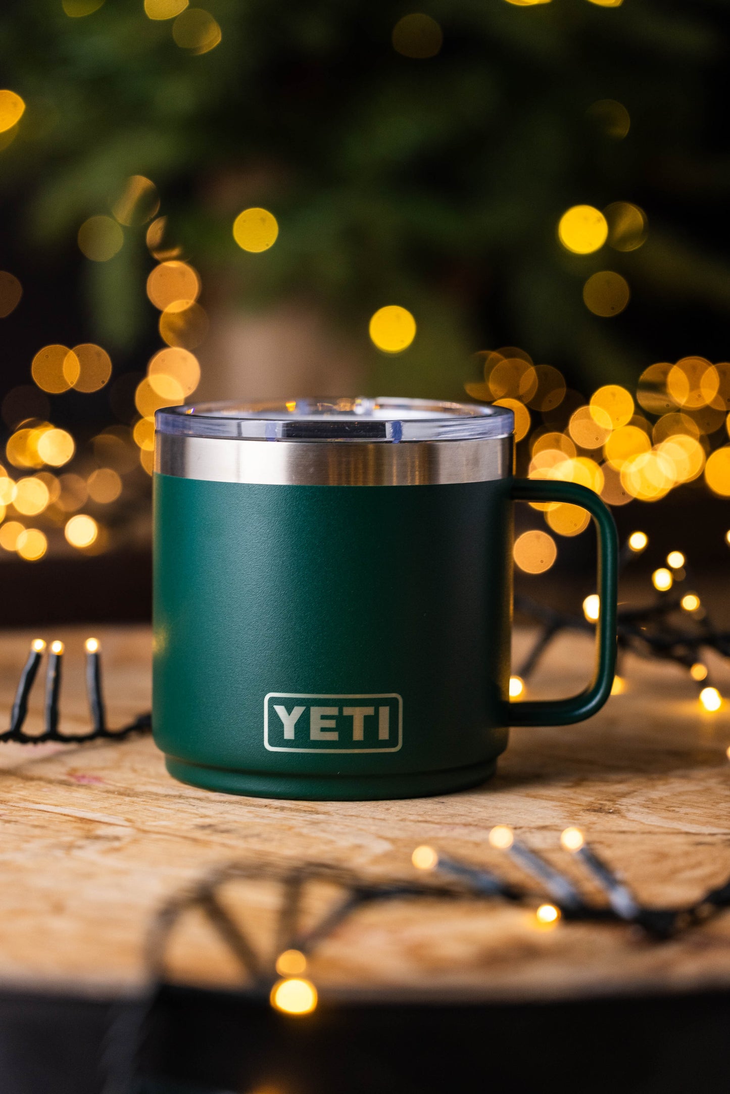 14oz Green Yeti Mug