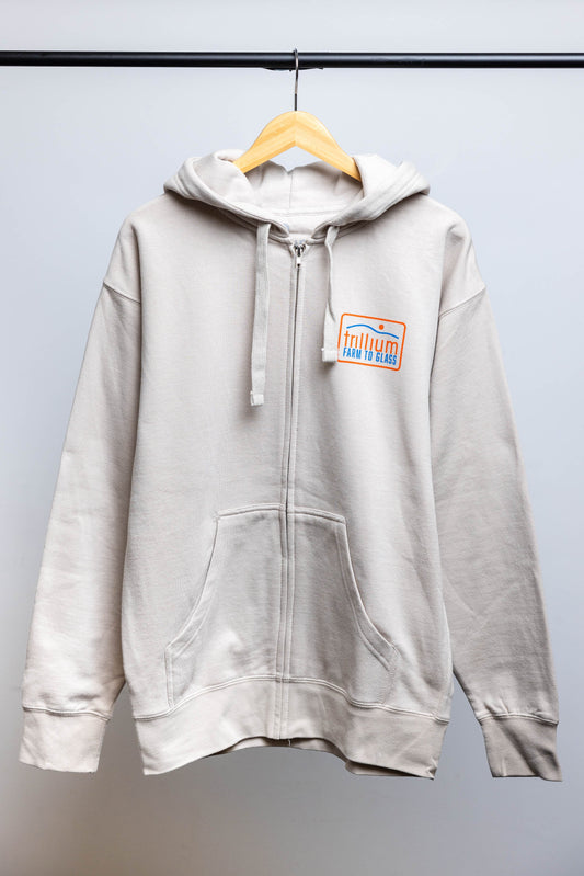 Farm to Glass Zip Hoodie