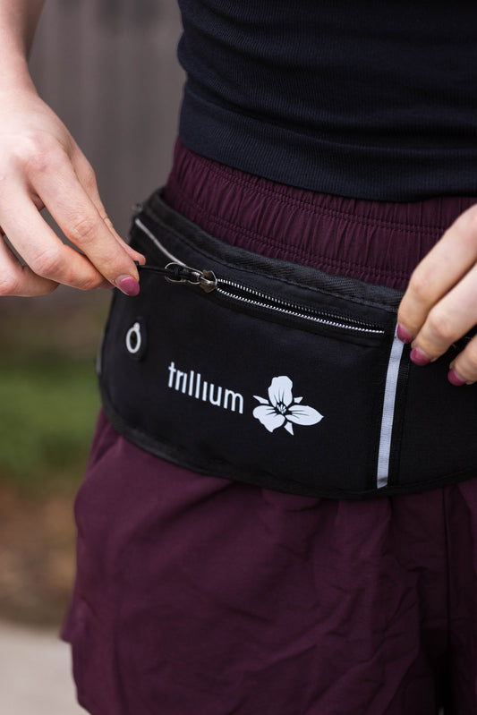 Black Running Belt