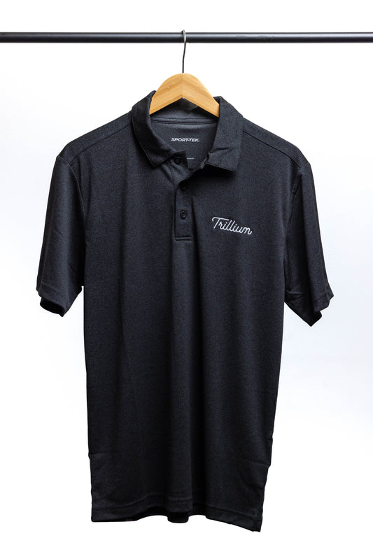 Script Logo Polo Grey