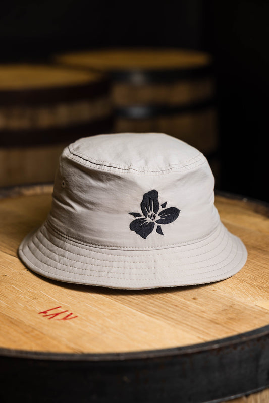 Flower Bucket Hat Canvas