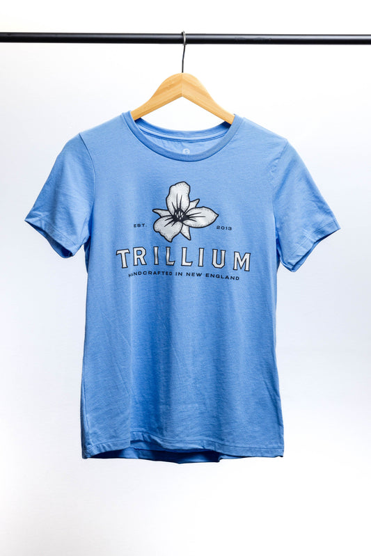 Women's Stacked Logo T-Shirt Carolina Blue