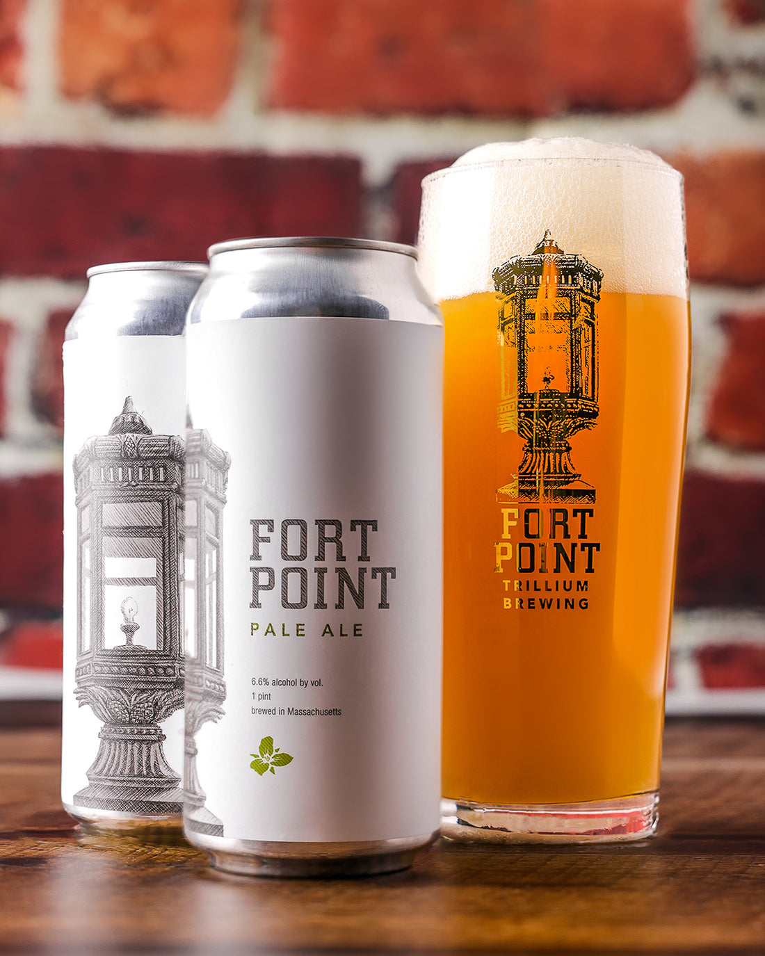 Fort Point Pale Ale 4pk Cans Trillium Brewing Co